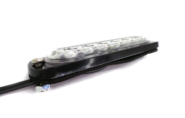 Stroboskopblinkande sidoljus 6 LED 12V-24V, blå