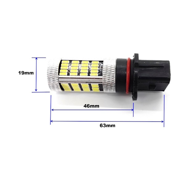 2 kpl LED-lamppu P13W 12V 1400lm CANBUS