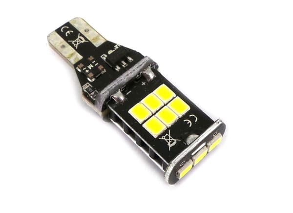 2 kpl LED-lamppu T15 W16W 12V-18V 980lm CANBUS