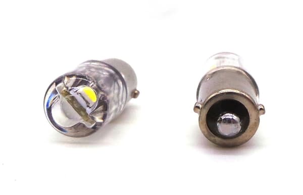 6 kpl LED-lamppu H6W BAX9S 12V CANBUS 350lm