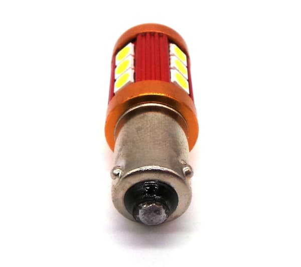 2 st LED-lampor BAY9S 12-18V CANBUS 800lm stark
