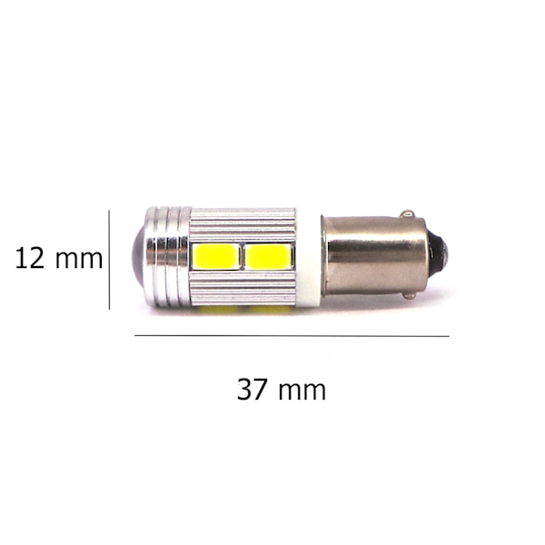 2 kpl LED-lamppu BA9S T4W 12V 400lm CANBUS