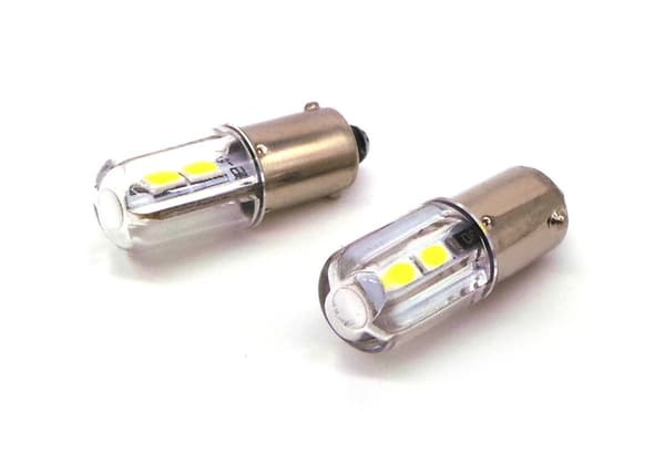 6 st LED-lampor BA9S 12V CANBUS 350lm