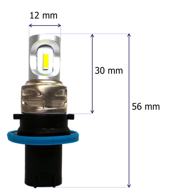 2 st LED-lampor PH19W 12-24V CANBUS-ström