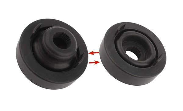 2 kpl Korkki, LED-valaisin, HiD 70mm reiällä