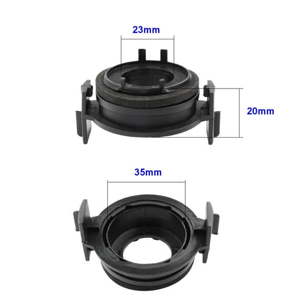 2 kpl Adapteri H7 LED-lamppuihin BMW E46