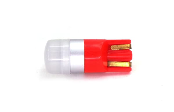6 kpl LED-lamppu T10, W5W 12V CANBUS 190lm Punainen