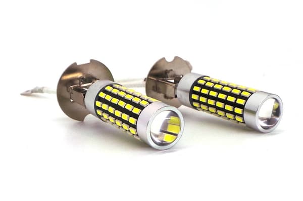 2 st LED-lampor H3 12V-24V CANBUS 1200lm