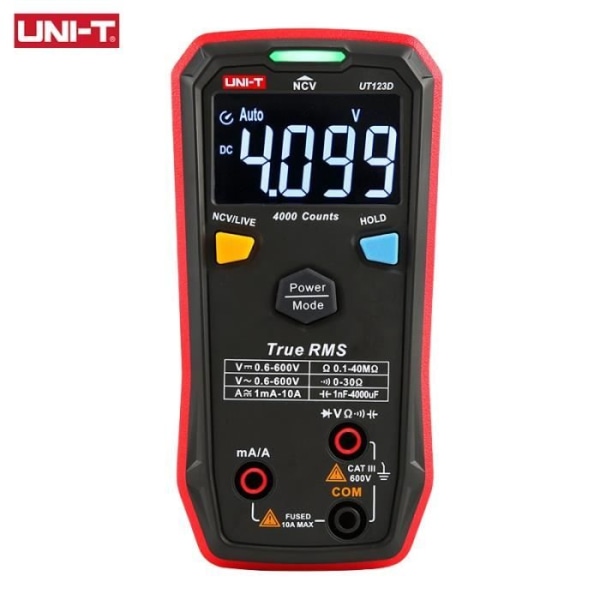 UT123D digital intelligent display ebtn multimeter