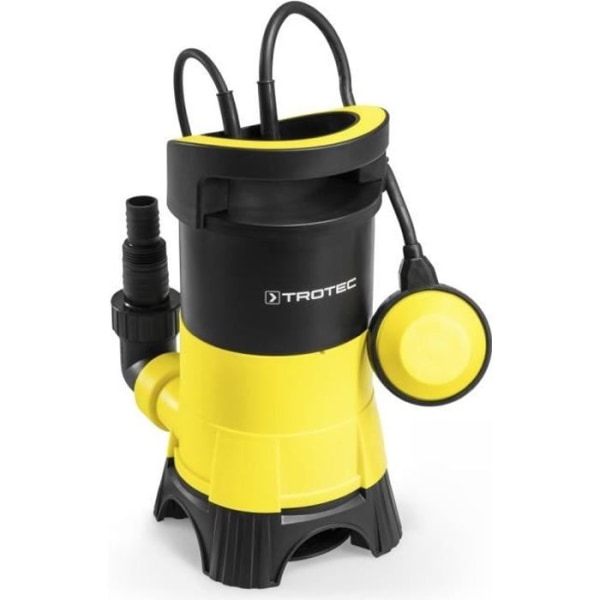 TROTEC Avloppsvattenpump TWP 4025 E - 400 watt - maxflöde 7500 l/h - 5m leveranshöjd