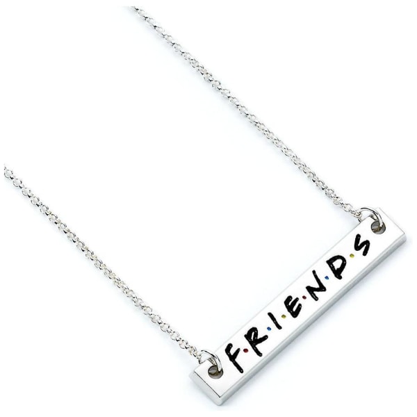Friends Silverpläterat Halsband Logo