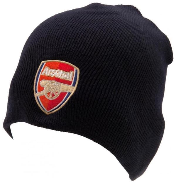 Arsenal Navy Crest Beanie