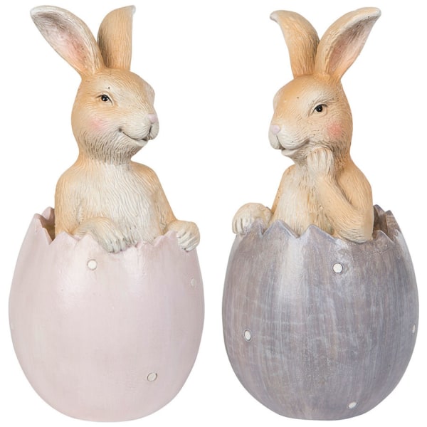 Kanin i ägg - Påsk/Påskdekoration Lila