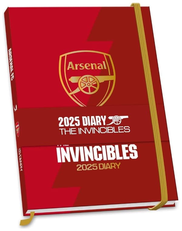 Arsenal Dagbok A5 2025