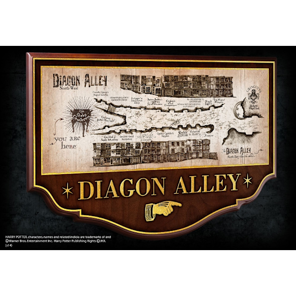 Harry Potter Seinälippu Diagon Alley