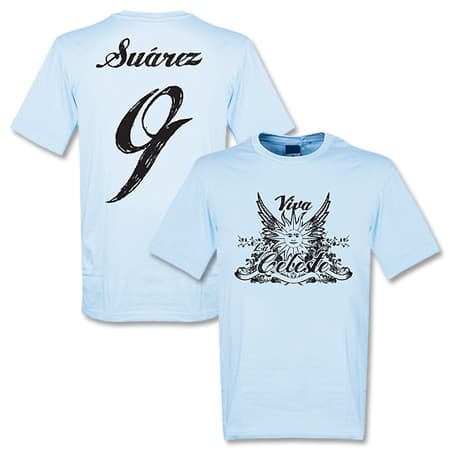 Uruguay T-paita Suarez M