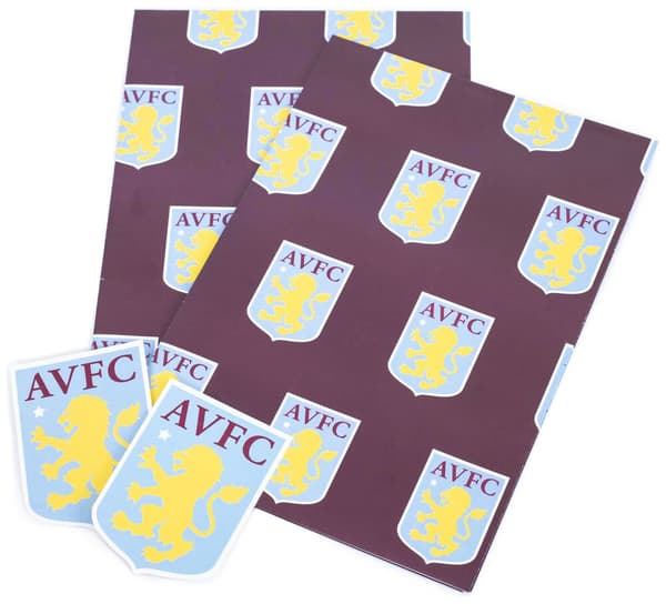 Aston Villa Lahjapaperi Crests