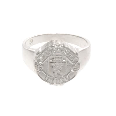 Manchester United Ring Sterling Silver S