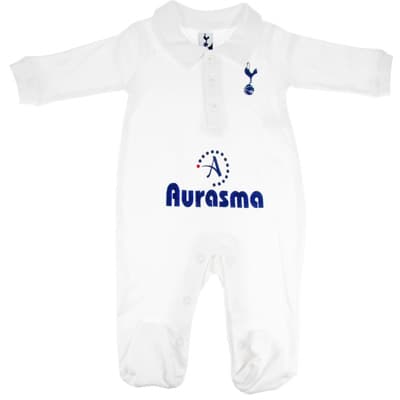 Tottenham Hotspur Unisukandus White Aurasma 6-9 mån