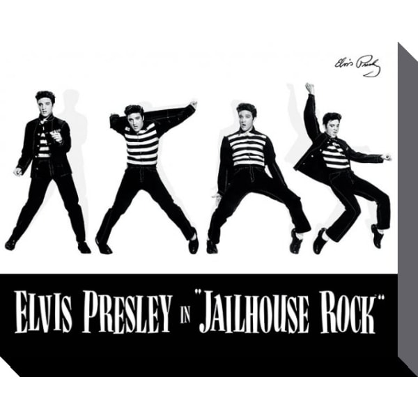 Elvis Canvastryck Jailhouse Rock