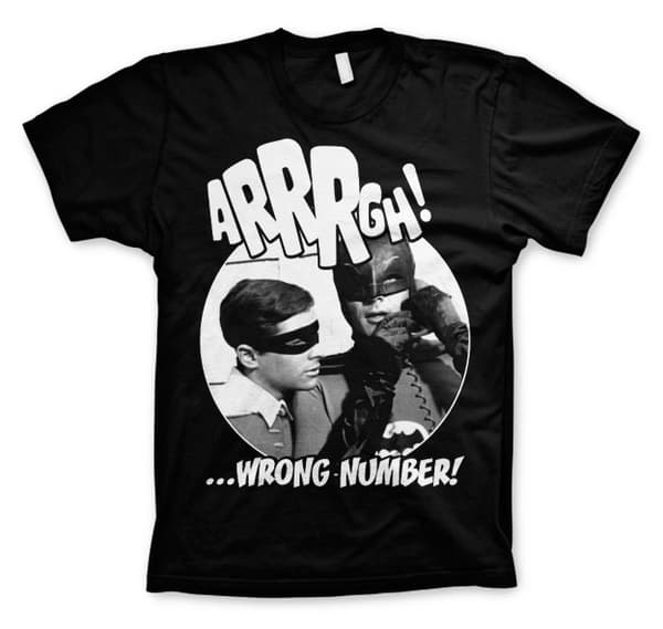 Batman T-shirt Wrong Number Sort XXL