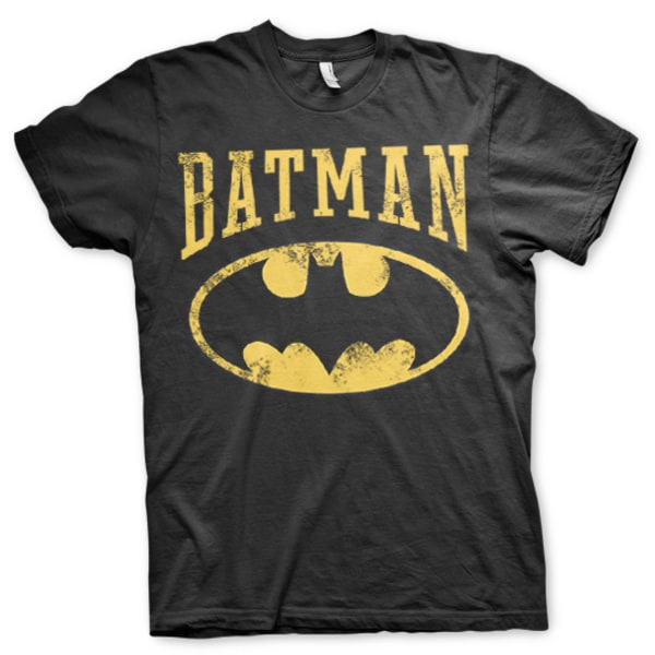 Batman T-shirt Vintage Svart XXL