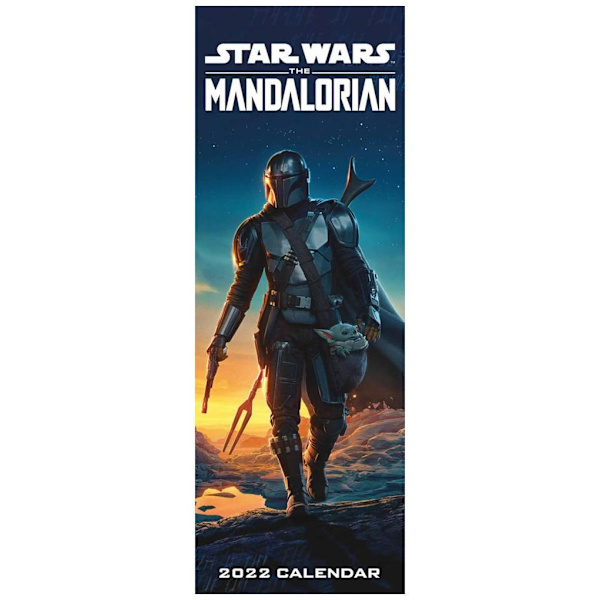 Star Wars The Mandalorian Kalenteri Slim 2022