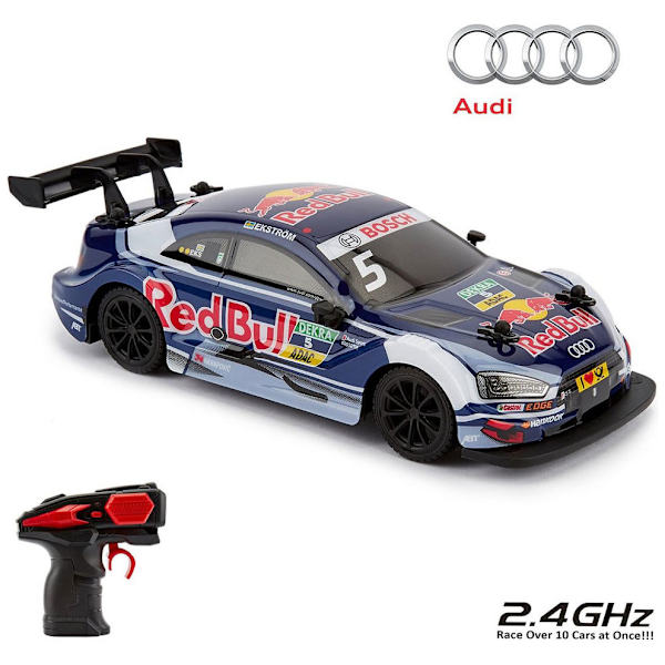 Radiostyrd Bil Audi DTM Blue Red Bull