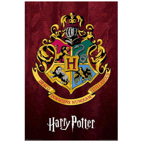 Harry Potter Juliste Hogwarts Crest 140