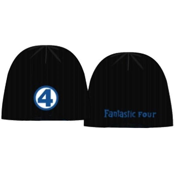 Fantastic Four 4 Mössa Logo Svart