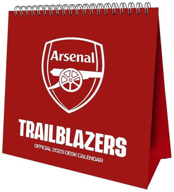 Arsenal Skrivebordskalender 2025