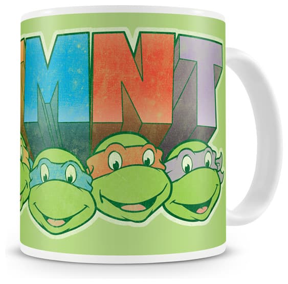 Ninja Turtle Mugg Distressed Faces