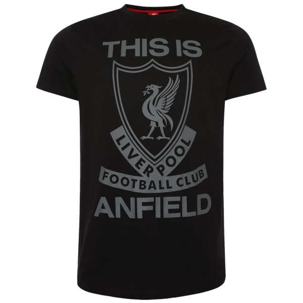 Liverpool FC T-shirt Herr TIA Svart
