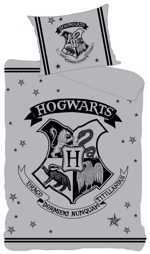 Harry Potter Single Påslakanset Hogwarts