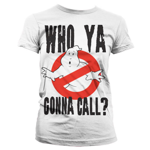 Ghostbusters T-shirt Who Ya Gonna Call Dam M