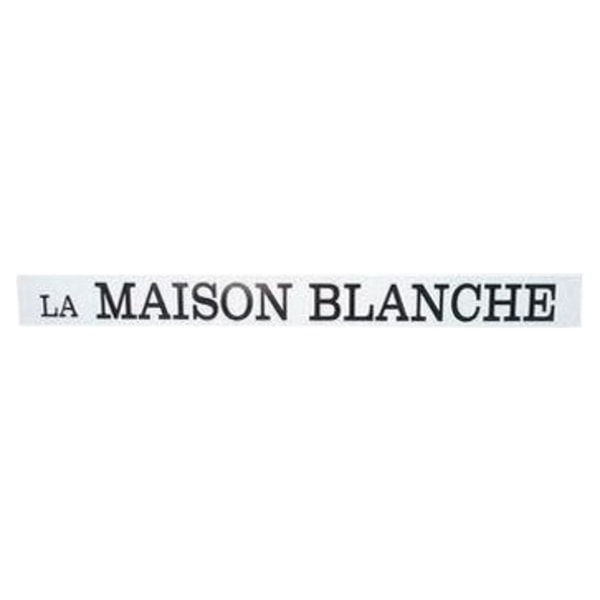 Metallskylt La Maison Blance