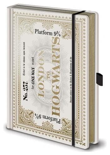 Harry Potter Anteckningsbok Premium Ticket