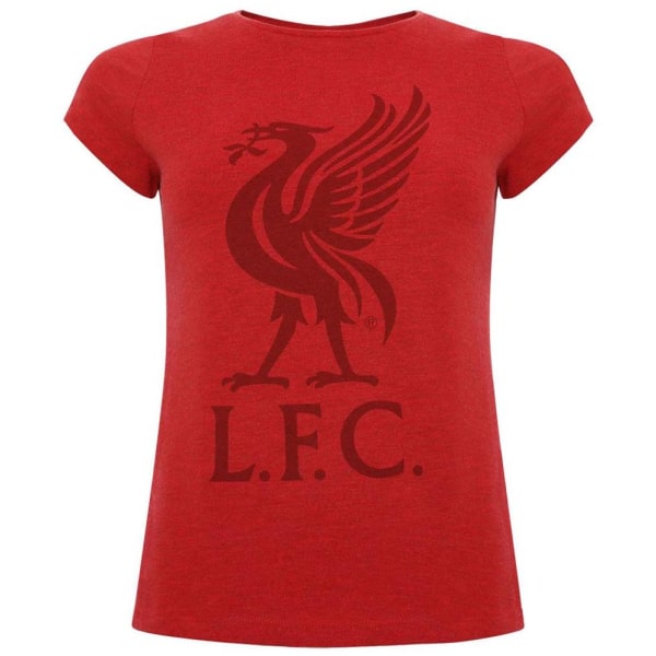 Liverpool Liverbird T-Shirt Dam Red Large