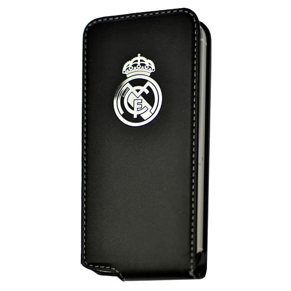Real Madrid iPhone 5/5s Flip Case White