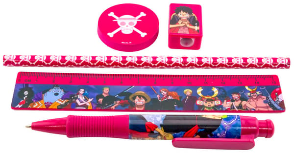 One Piece Skrivset 5-delar