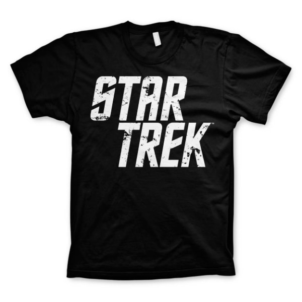 Star Trek T-shirt Distressed Logo XL