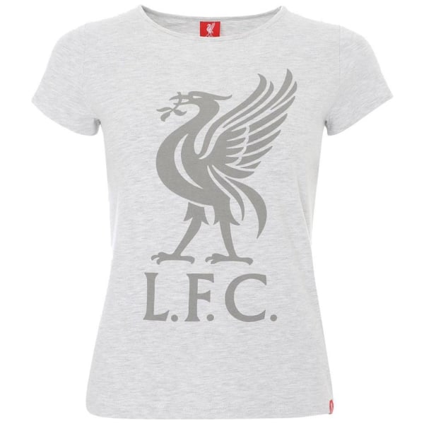 Liverpool T-shirt Liverbird Dam Ice Marl 10
