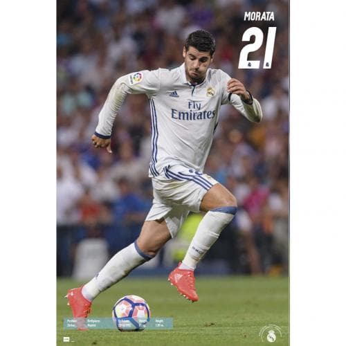 Real Madrid Juliste Morata 55