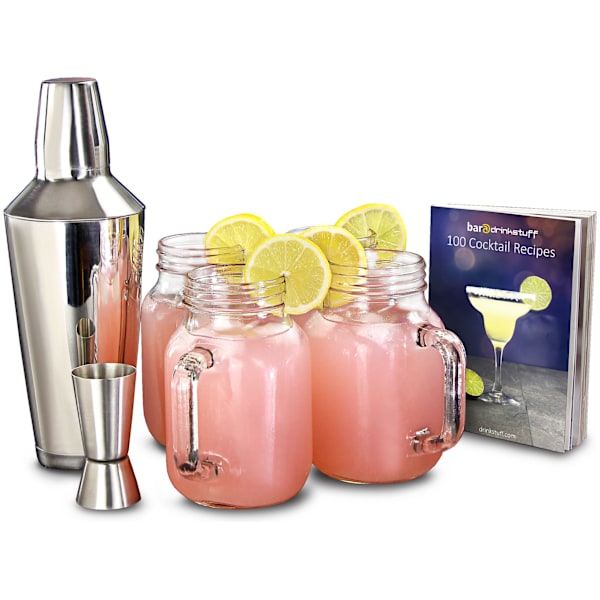 Cocktailset Mason Jar