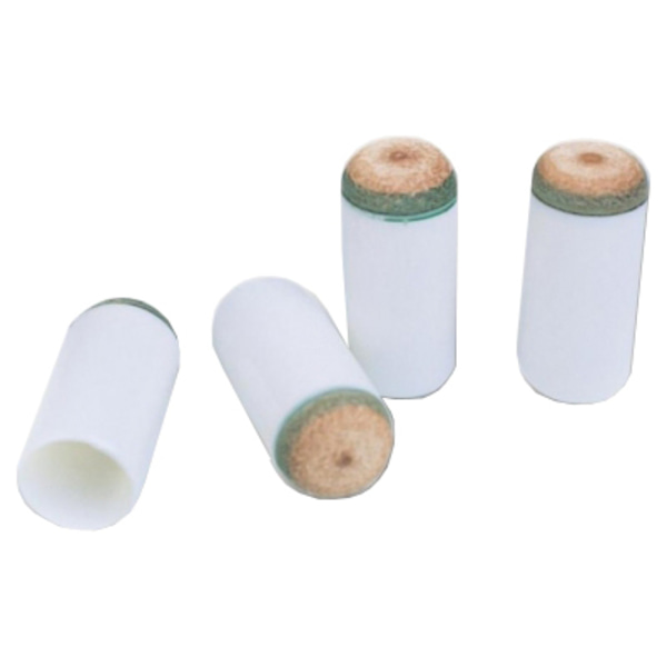 Cue Leather Push on tips 12 mm - 3-pack