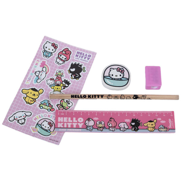 Hello Kitty Skrivset 6-delar