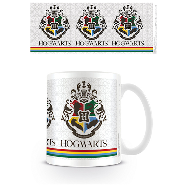 Harry Potter Mugg Hogwarts Stripe