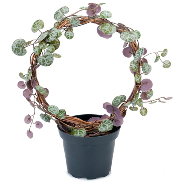 Hjerter på træ - Kunstig Blomst