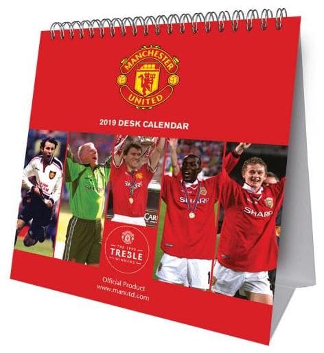 Manchester United Skrivebordskalender 2019