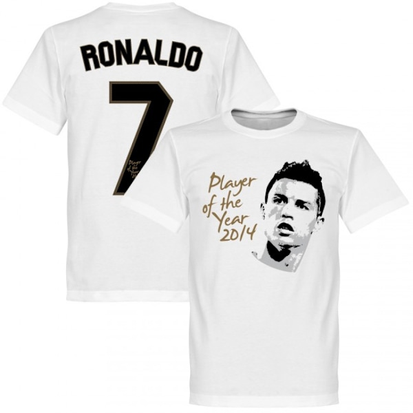 Real Madrid T-paita Ronaldo Vuoden Pelaaja XL